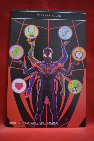 MILES MORALES: SPIDERMAN #2 | STAN LEE TRIBUTE COVER