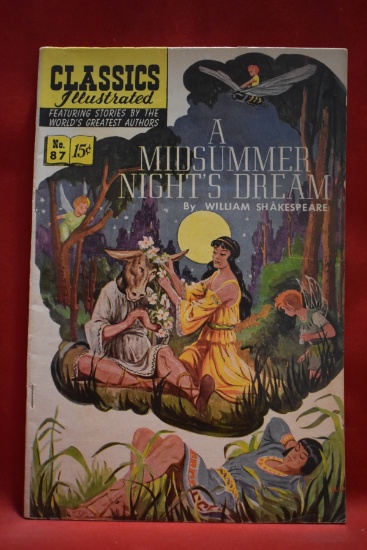 CLASSICS ILLUSTRATED #87 | A MIDSUMMER NIGHT'S DREAM | WILLIAM SHAKESPEARE