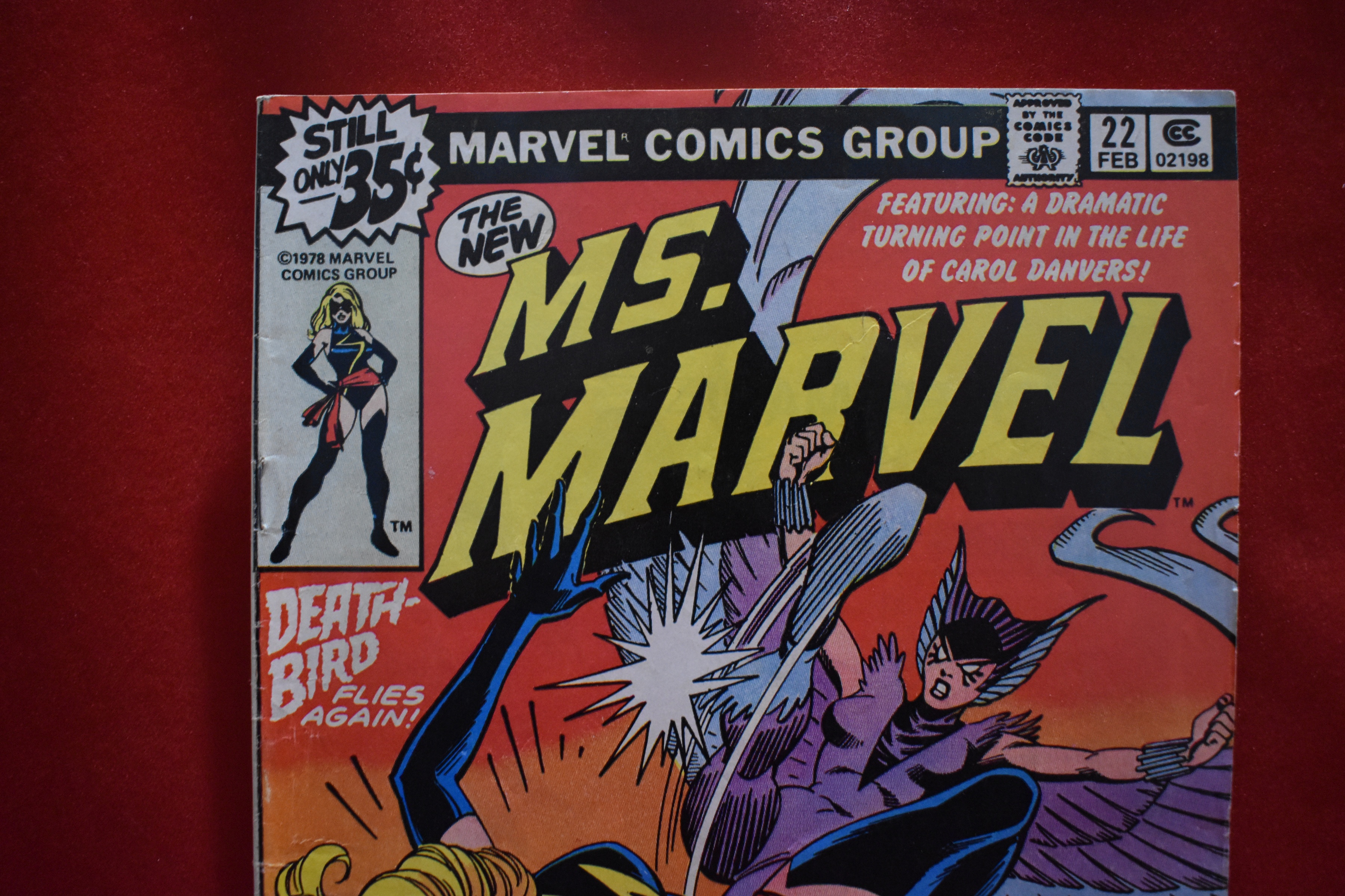 MS MARVEL #22 | DEATH BIRD - SECOND CHANCE | DAVE | Proxibid
