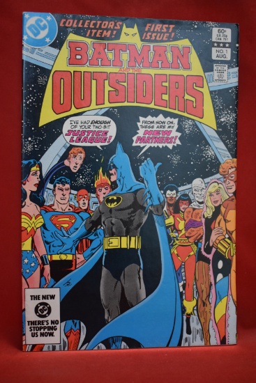 BATMAN & THE OUTSIDERS #1 | KEY 2ND APP & ORIGIN OF THE OUTSIDERS, 1ST BARON BEDLAM, 1ST DR JACE