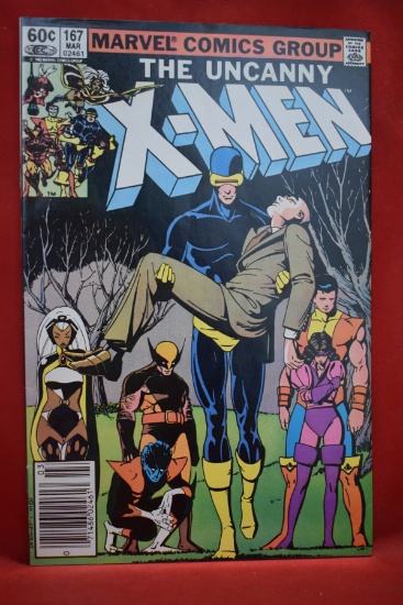 UNCANNY X-MEN #167 | THE GOLDILOCK SYNDROME! | PAUL SMITH - NEWSSTAND