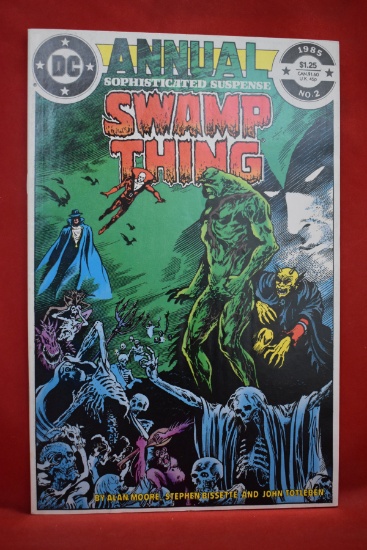 SWAMP THING ANNUAL #2 | KEY UNOFFICIAL CAMEO APP OF JUSTICE LEAGUE DARK - ALAN MOORE