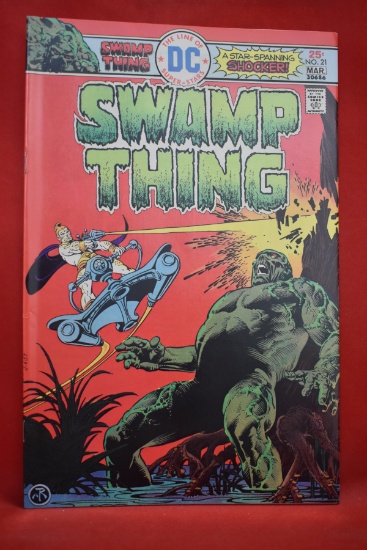 SWAMP THING #21 | THE BATTLE IN SPACE VS SOLUS | REDONDO - 1976