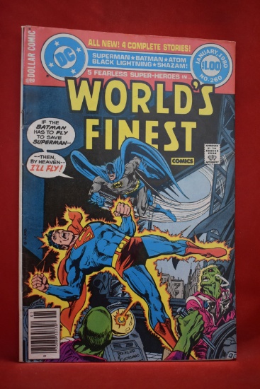WORLDS FINEST #260 | BATMAN & SUPERMAN, CAPTAIN MARVEL - RICH BUCKLER - 1980