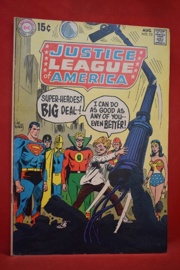 JUSTICE LEAGUE #73 | KEY 1ST APP OF GOLDEN AGE SUPERMAN IN SILVER AGE!