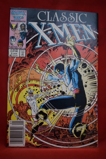 CLASSIC X-MEN #5 | MY BROTHER, MY ENEMY | ART ADAMS NEWSSTAND COVER