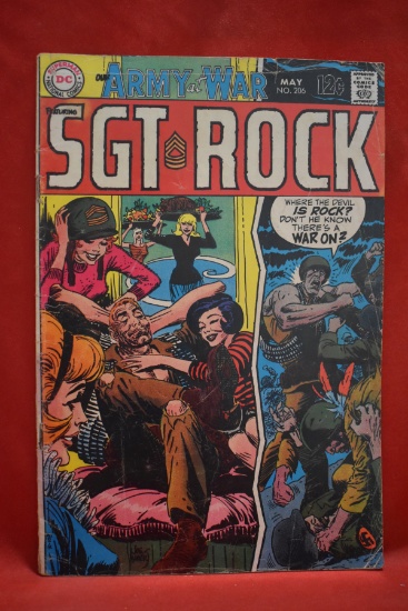 OUR ARMY AT WAR #206 | SGT ROCK - THE WAR IS ON! | JOE KUBERT - 1969
