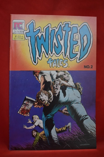 TWISTED TALES #2 | BERNIE WRIGHTSON COVER ART - PACIFIC COMCIS - HORROR