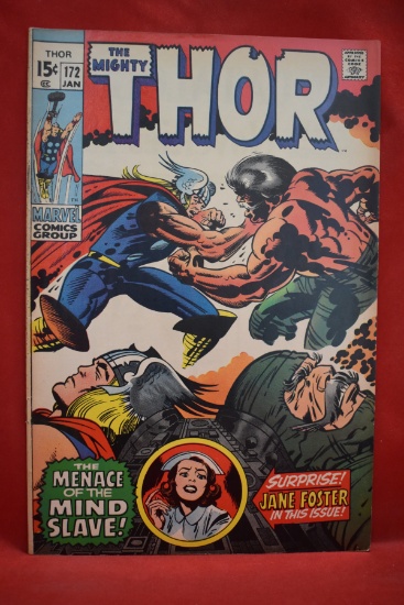 THOR #172 | THE RETURN OF JANE FOSTER! | JACK KIRBY & STAN LEE - 1970