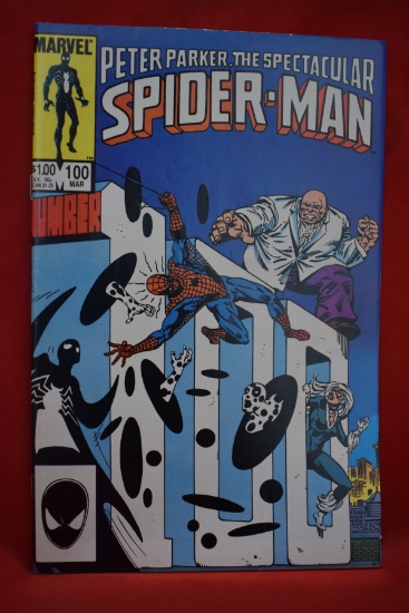 SPECTACULAR SPIDERMAN #100 | COVER ART FEATURING SPOT - MILESTONE ISSUE