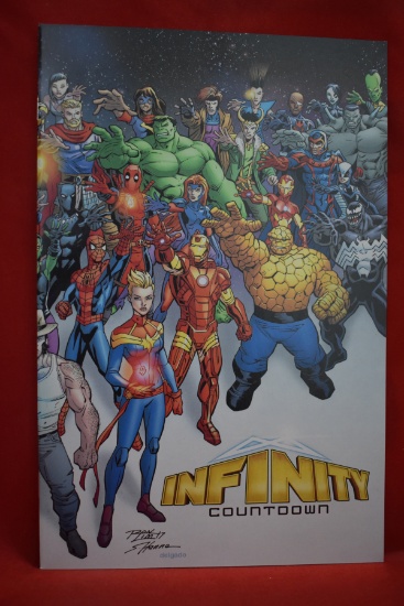 INFINITY COUNTDOWN #1 | 1ST ISSUE - GROOT LEARNS TO SPEAK | LIM WRAPAROUND VARIANT