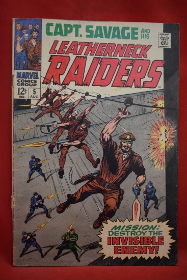 CAPT SAVAGE AND HIS LEATHERNECK RAIDERS #5 | DICK AYERS - 1968