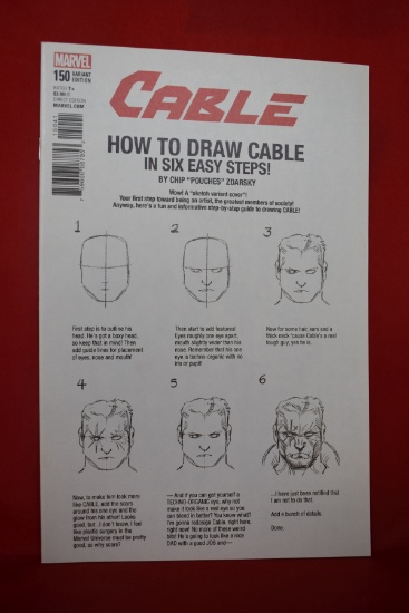 CABLE #150 | ZDARSKY HOW TO DRAW CABLE VARIANT