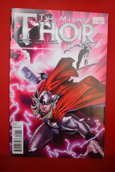 MIGHT THOR #1 | 1ST APPEARANCE OF PRAETER - HERALD OF GALACTUS | OLIVER COIPEL - 1ST ISSUE
