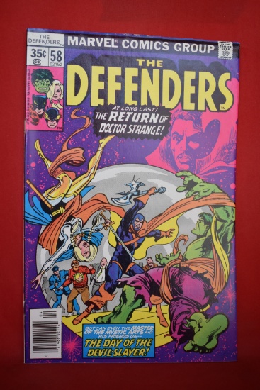 DEFENDERS #58 | DAY OF THE DEMONS - PART 1 | ED HANNIGAN - 1978