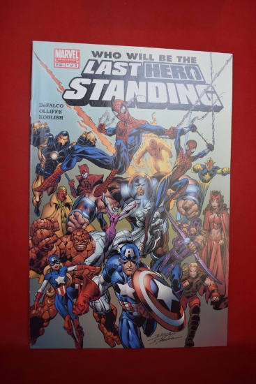 LAST HERO STANDING #1 | 1ST ISSUE - LIMITED SERIES - WHO WILL SURVIVE?
