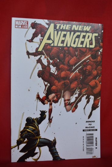 NEW AVENGERS #27 | 1ST APPEARANCE OF CLINT BARTON AS RONIN  !