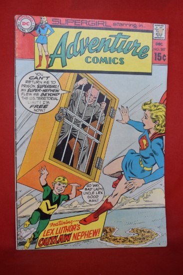 ADVENTURE COMICS #387 | SUPERGIRL VS WOLF-GIRL, LEX LUTHOR | SWAN & ANDERSON - 1969