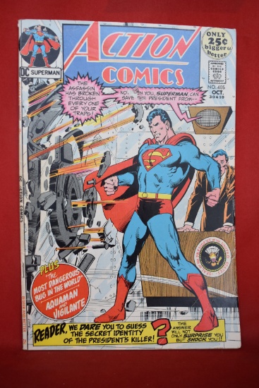 ACTION COMICS #405 | SUPERMAN - BODYGUARD OR ASSASSIN! | CLASSIC NEAL ADAMS - 1971