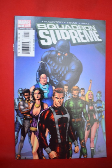 SQUADRON SUPREME #1 | 1ST ISSUE - NEW TEAM | GARY FRANK