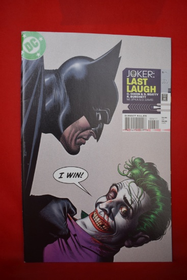 JOKER: LAST LAUGH #6 | YOU ONLY LAUGH TWICE! | BRIAN BOLLAND COVER ART