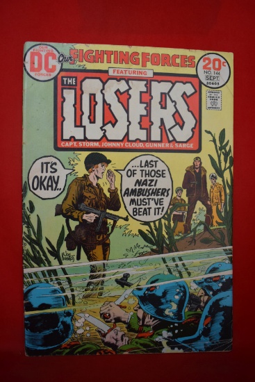 OUR FIGHTING FORCES #144 | NAZI ARMY - THE LOST MISSION! | JOE KUBERT - 1973