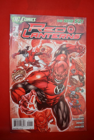 RED LANTERNS #1 | ATROCITUS - WITH BLOOD & RAGE! | 1ST ISSUE - NEW 52