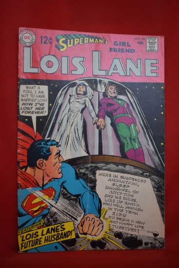 LOIS LANE #90 | LOIS LANE'S FUTURE HUSBAND - NEAL ADAMS - 1969 | *SOLID - CREASING - SEE PICS*