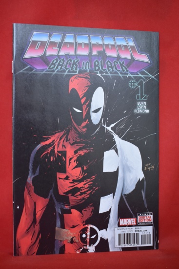 DEADPOOL: BACK IN BLACK #1 | DEADPOOL AND THE BLACK SUIT! | 1ST ISSUE - 1ST APPEARANCES