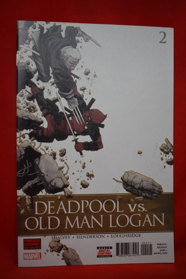 DEADPOOL VS OLD MAN LOGAN #2 | STRIKE FORCE ALPHA | DECLAN SHALVEY COVER ART