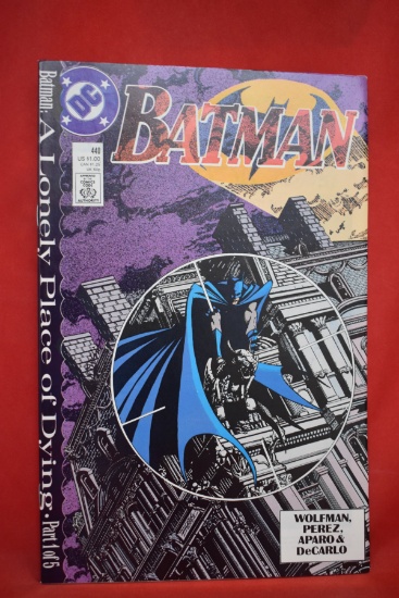 BATMAN #440 | A LONELY PLACE OF DYING | GEORGE PEREZ & MARV WOLFMAN