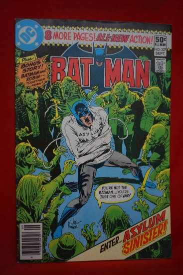 BATMAN #327 | ASYLUM SINISTER! | JOE KUBERT - 1980