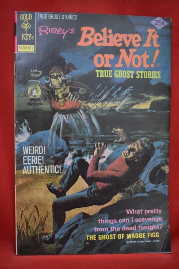 RIPLEY'S BELIEVE IT OR NOT #59 | THE GHOST OF MAGGIE FIGG | GOLD KEY - PAINTED COVER