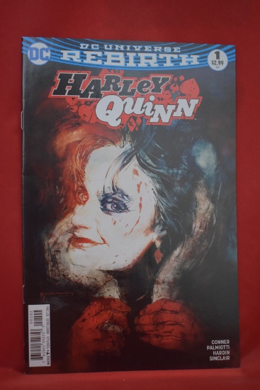 HARLEY QUINN #1 | BILL SIENKIEWICZ VARIANT - DC REBIRTH