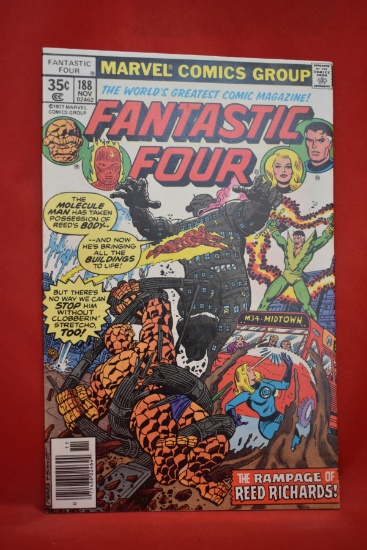 FANTASTIC FOUR #188 | THE RAMPAGE OF REED RICHARDS! | GEORGE PEREZ - 1977