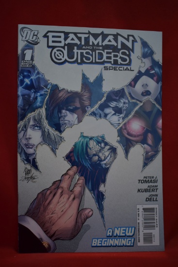 BATMAN AND THE OUTSIDERS SPECIAL #1 | 1ST APP OF THE INSIDERS | ADAM KUBERT