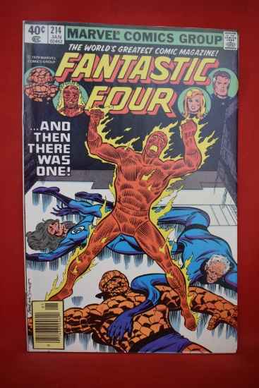 FANTASTIC FOUR #214 | AND THEN THERE WAS ONE | JOHN BYRNE - 1979