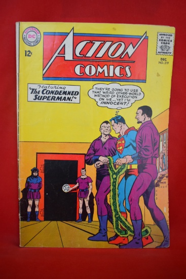 ACTION COMICS #319 | THE CONDEMNED SUPERMAN - SWAN - 1964! | *SOLID - BIT OF CREASING*