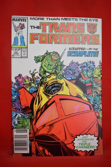 TRANSFORMERS #29 | 1ST APP OF SCRAPLETS AND TRIPLE CHANGERS
