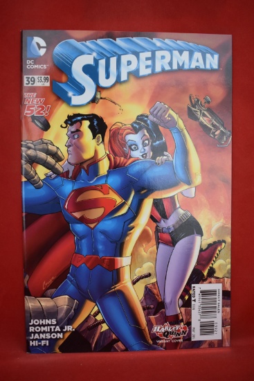 SUPERMAN #39 | 24 HOURS - NEW 52 - JOHN ROMITA JR | AMANADA CONNER HARLEY QUINN VARIANT
