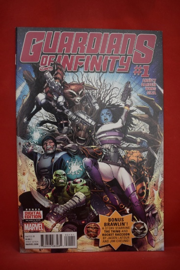 GUARDIANS OF INFINITY #1 | 1ST ISSUE - 1ST APP OF NEWCOMERS | JIM CHEUNG COVER ART
