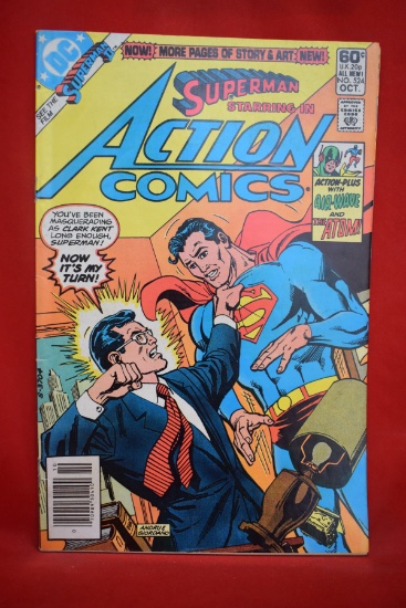 ACTION COMICS #524 | IF I CANT BE CLARK KENT.. | ROSS ANDRU & CURT SWAN