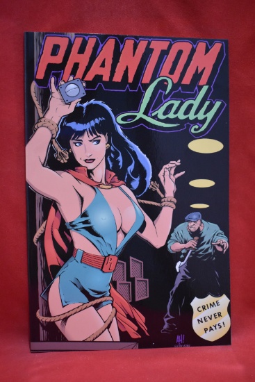 PHANTOM LADY #NN | CRIME NEVER PAYS | KEY ADAM HUGHES COVER ART - NICE BOOK!