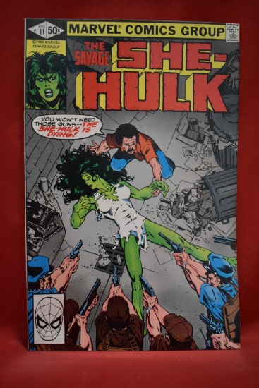 SAVAGE SHE HULK #11 | IN THE SHADOW OF DEATH! | MICHAEL GOLDEN - 1980