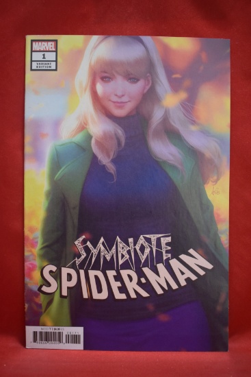 SYMBIOTE SPIDERMAN #1 | PETER PARKER IN THE BLACK SUIT - 1ST ISSUE - ARTGERM VARIANT