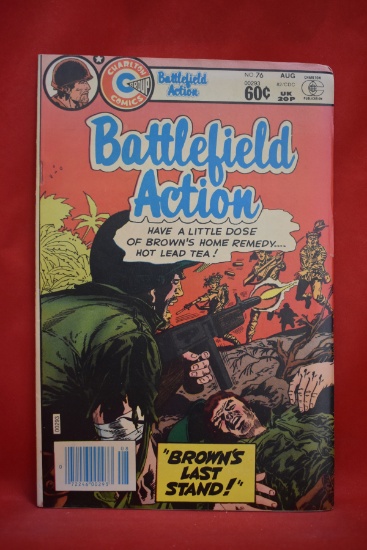 BATTLEFIELD ACTION #76 | BROWN'S LAST STAND! | GIORDANO - CHARLTON WAR