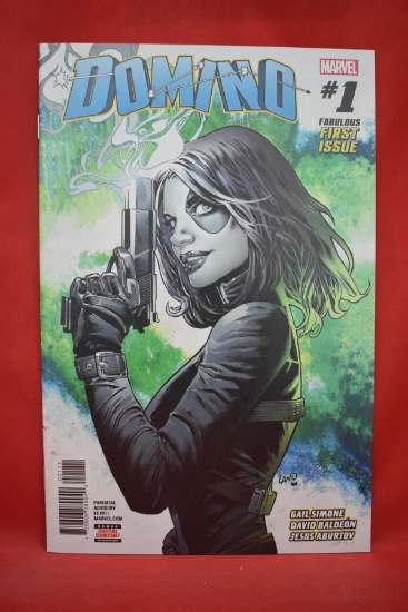 DOMINO #1 | 1ST ISSUE OF SERIES - GREG LAND COVER ART