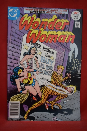 WONDER WOMAN #230 | THE CLAWS OF THE CHEETAH! | GARCIA-LOPEZ -- 1977