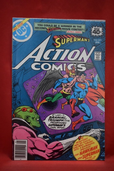 ACTION COMICS #491 | BRAINIAC - A MATTER OF LIGHT AND DEATH! | DICK GIORDANO - 1979
