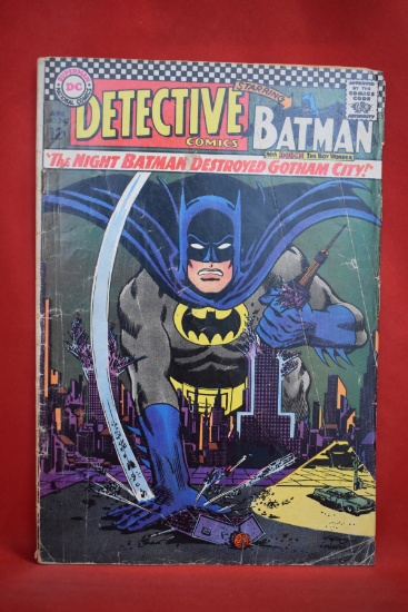 DETECTIVE COMICS #362 | THE NIGHT BATMAN DESTROYED GOTHAM CITY | *SPINE ROLL - CREASING*